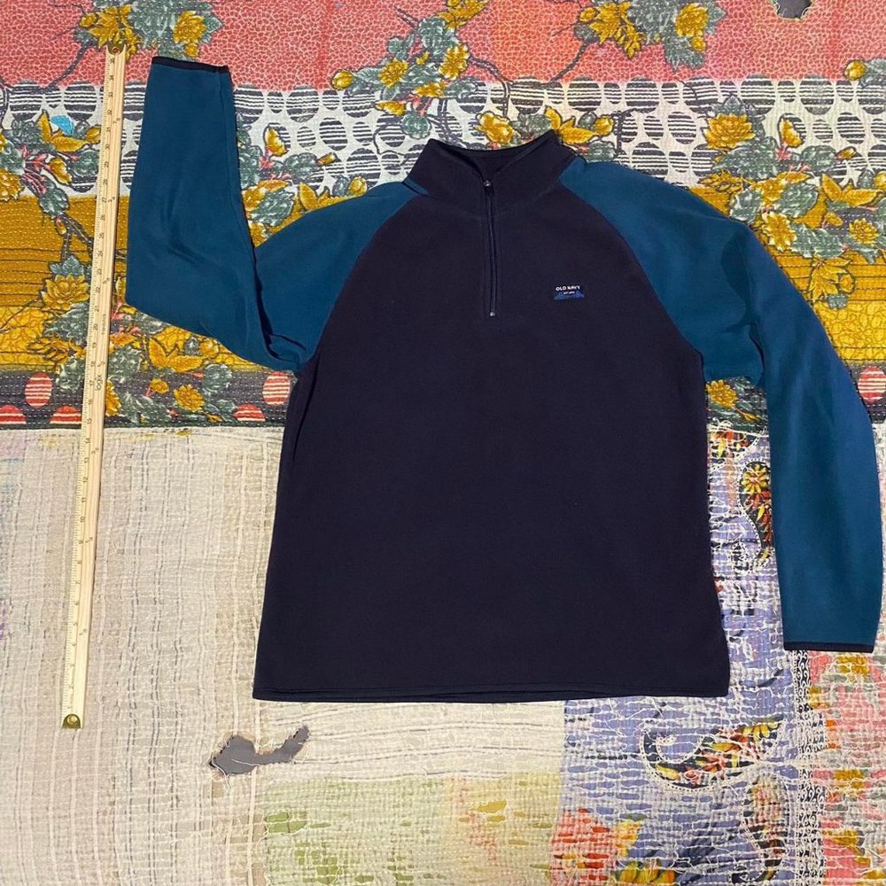 Vintage Y2k Old Navy Two Tone Pullover